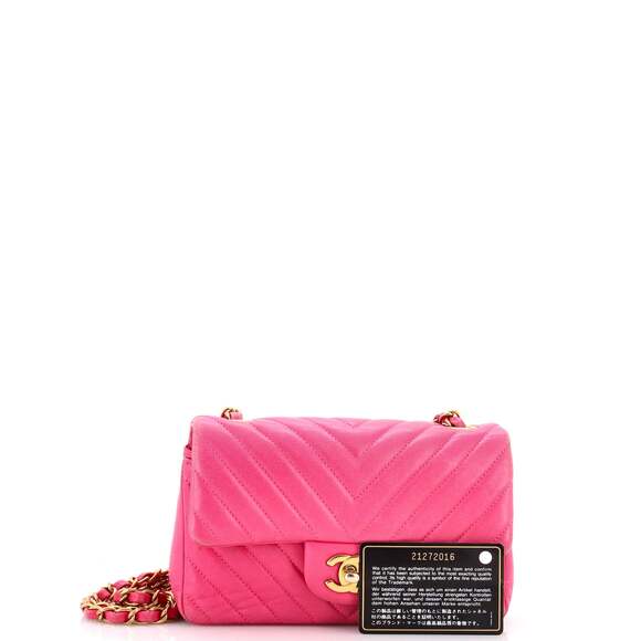 Chanel Classic Single Flap Bag Chevron #239909C33B - Picture 2 of 9